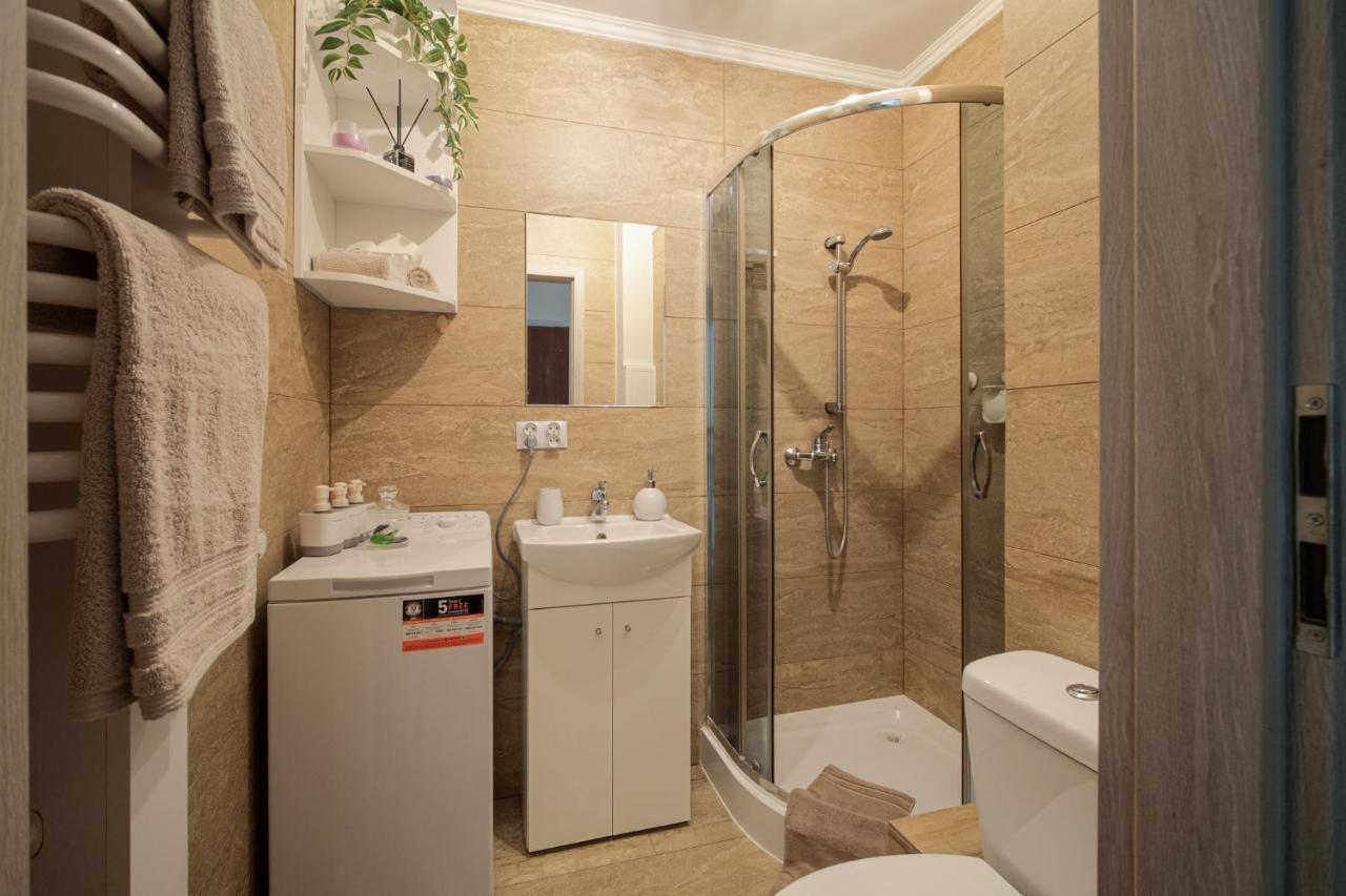 Cozy Warsaw City Center Studio Lejlighed Eksteriør billede