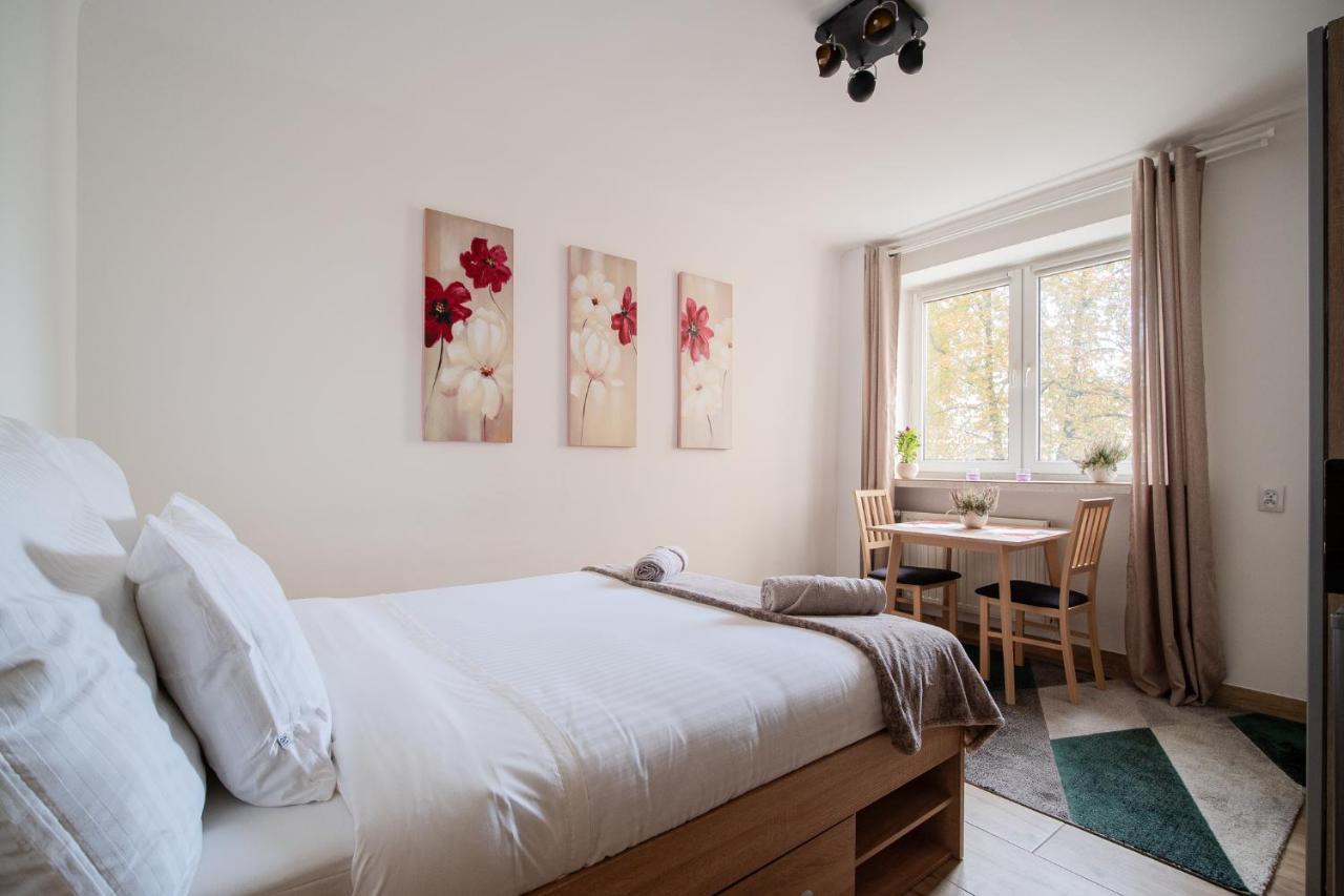 Cozy Warsaw City Center Studio Lejlighed Eksteriør billede