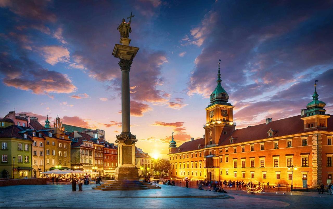 Cozy Warsaw City Center Studio Lejlighed Eksteriør billede